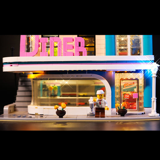 Downtown Diner (Modular) Light Kit 10260