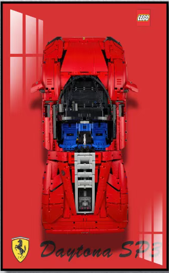 LEGO© Ferrari© Daytona Display