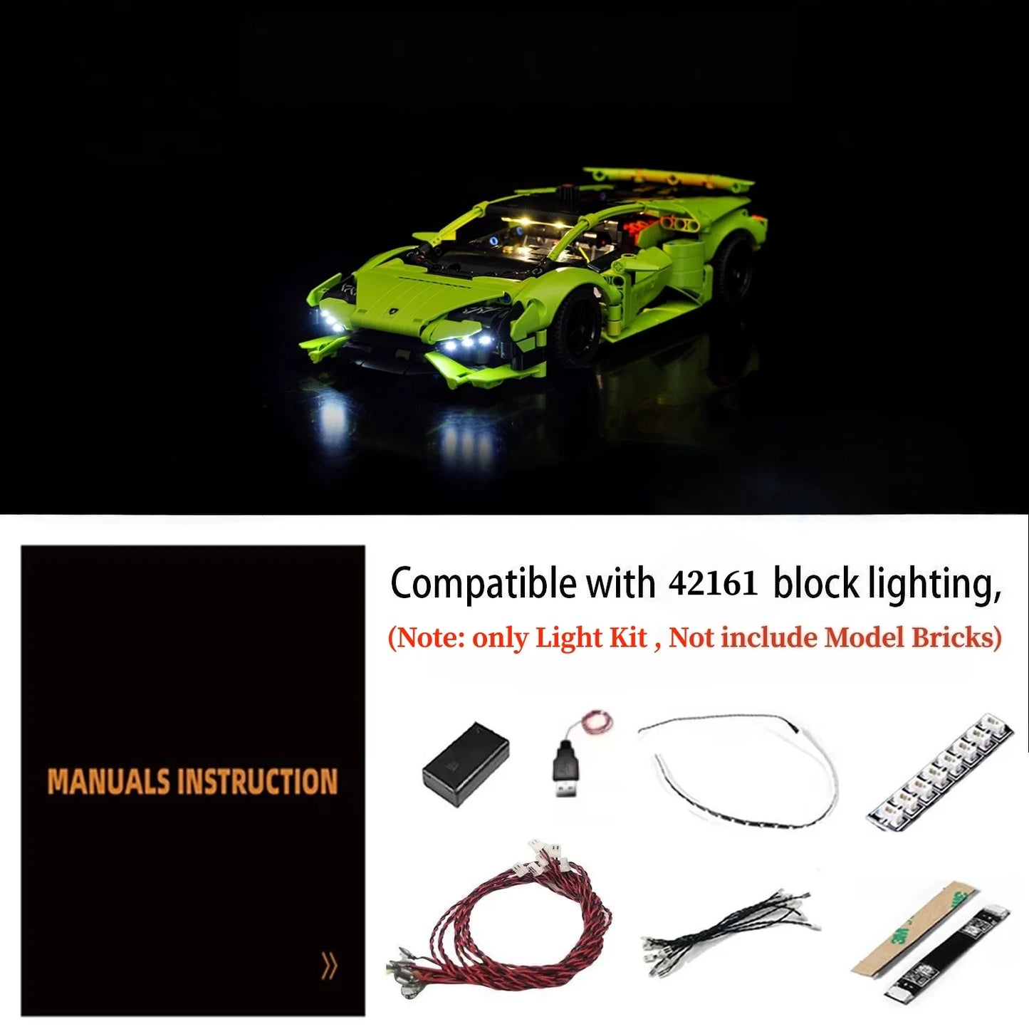 42161 Lamborghini Huracán Light Kit