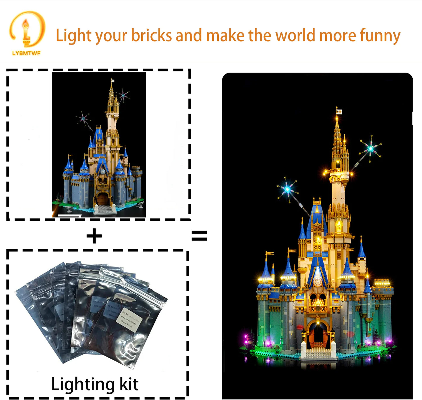 43222 Disney Princess Castle Light Kit