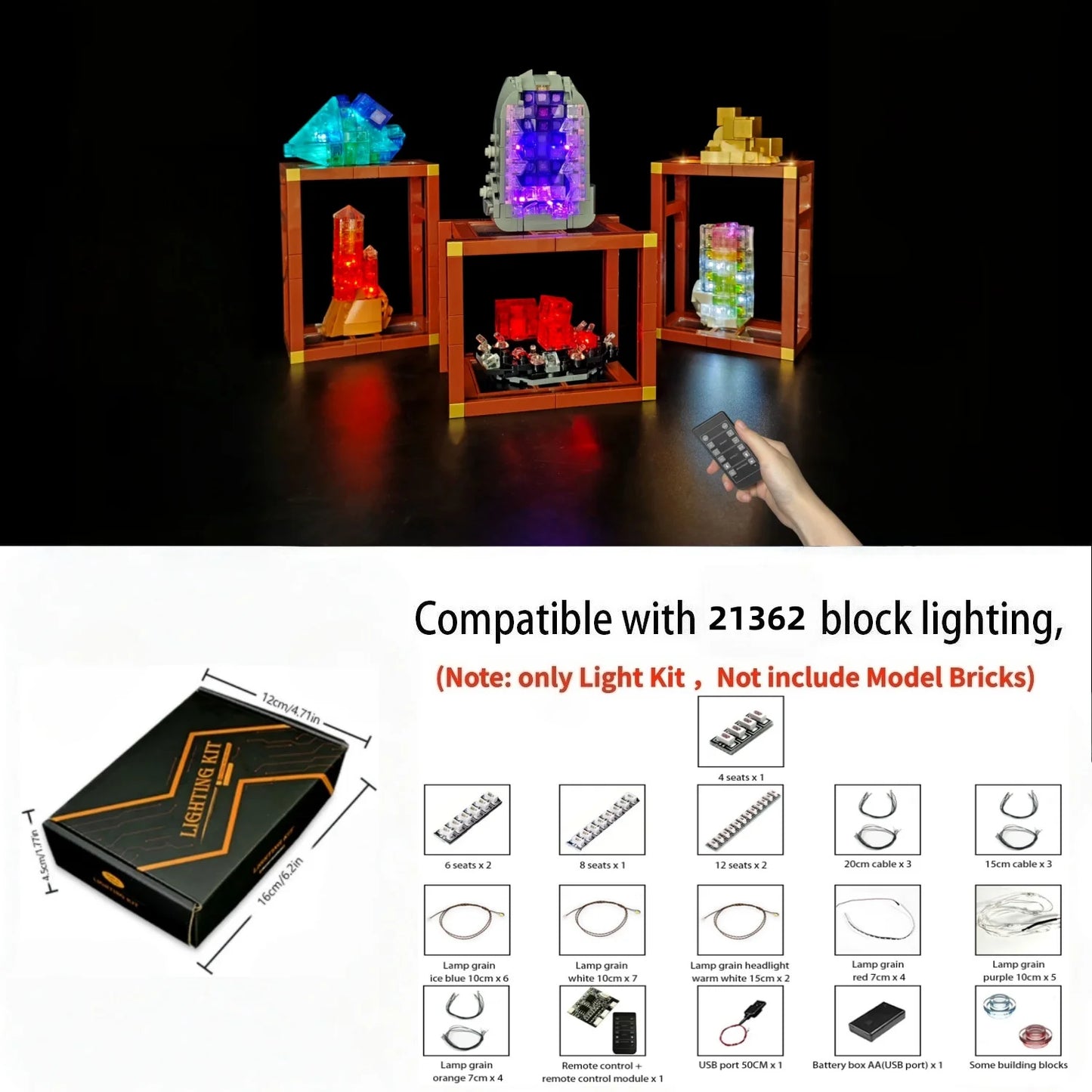 21362 Mineral Collection Light Kit