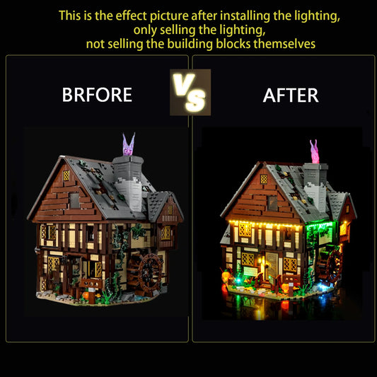 21341 Disney Hocus Pocus Sanderson Sisters' Cottage Light Kit