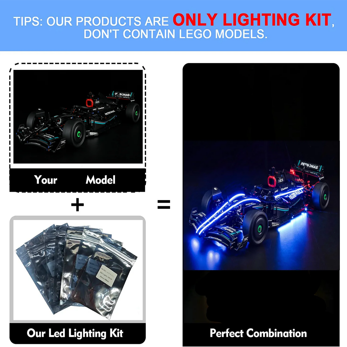42171 Mercedes-AMG F1 W14 E Performance Light Kit