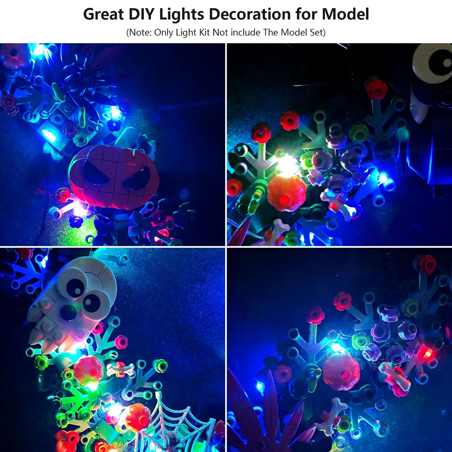 40825 Halloween Wreath Light Kit