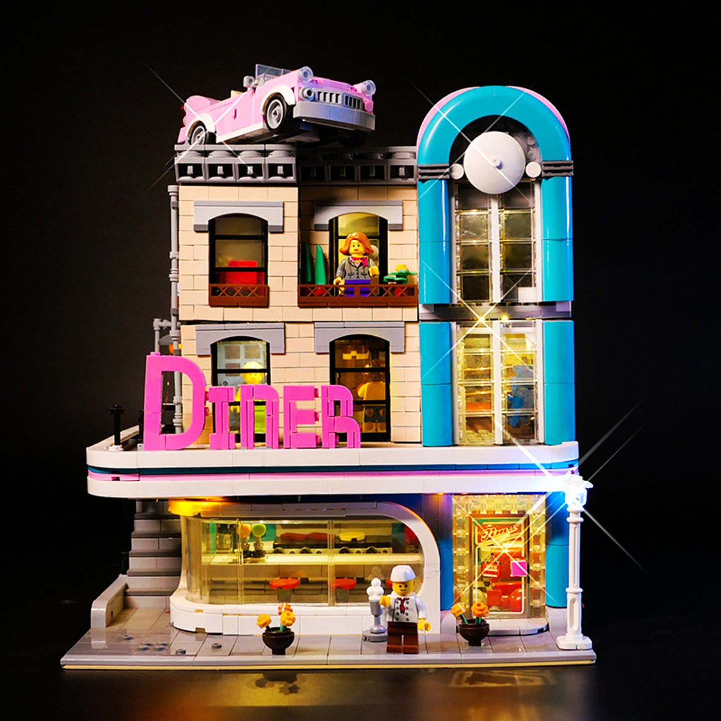 Downtown Diner (Modular) Light Kit 10260