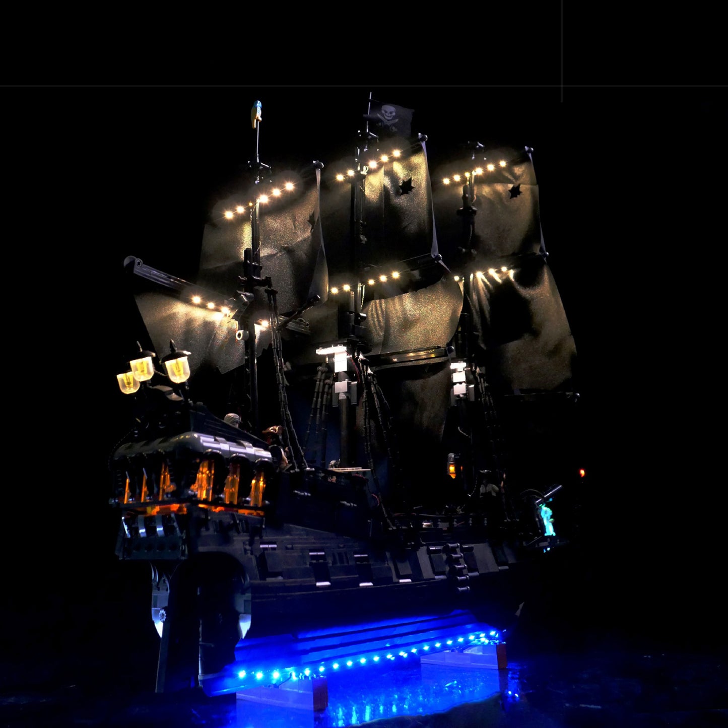 Captain Jack Sparrow's Pirate Ship (10365) Light Kit