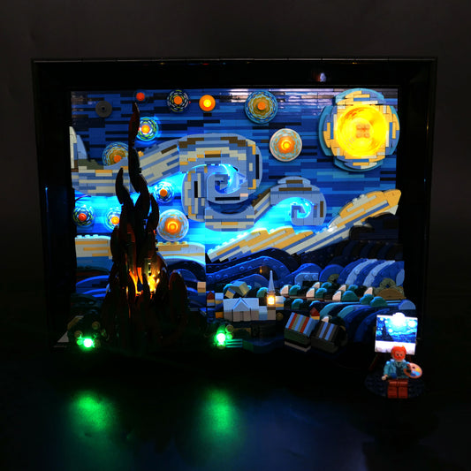 Vincent van Gogh: The Starry Night (21333) Light Kit (R/C only)