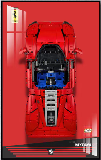LEGO© Ferrari© Daytona Display