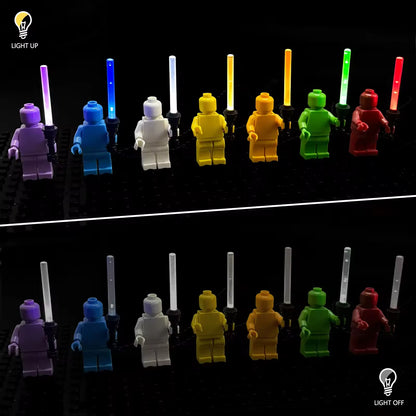 Lightsaber Mini Figures Accessories (7pcs)