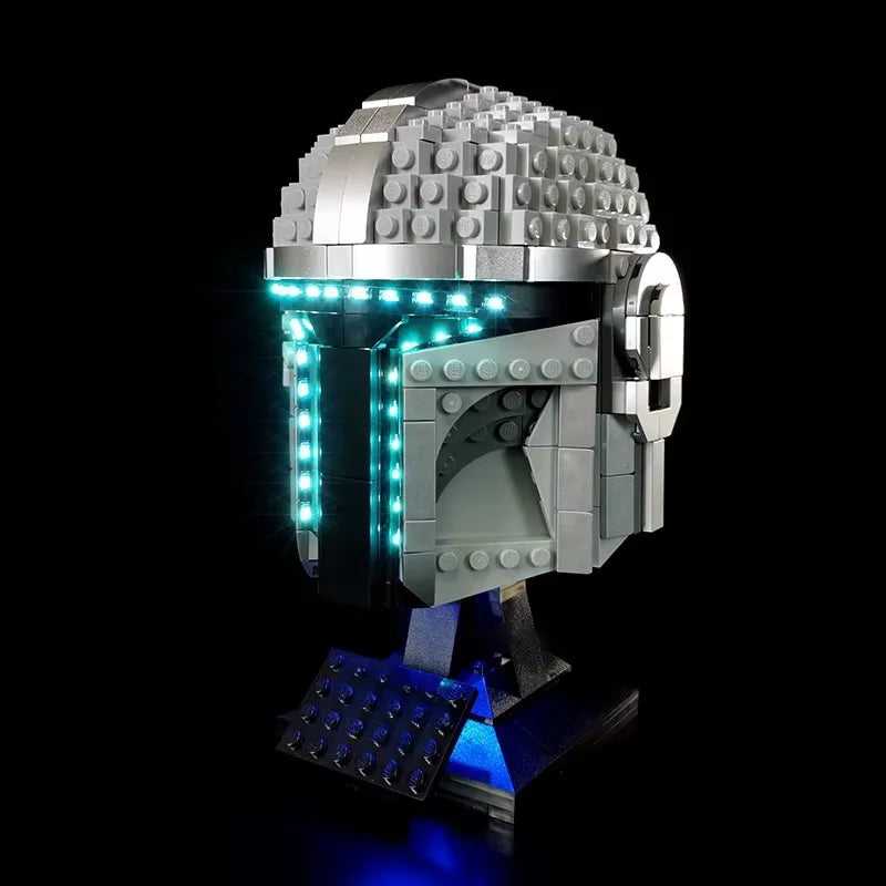75328 Mandalorian Helmet Light Kit