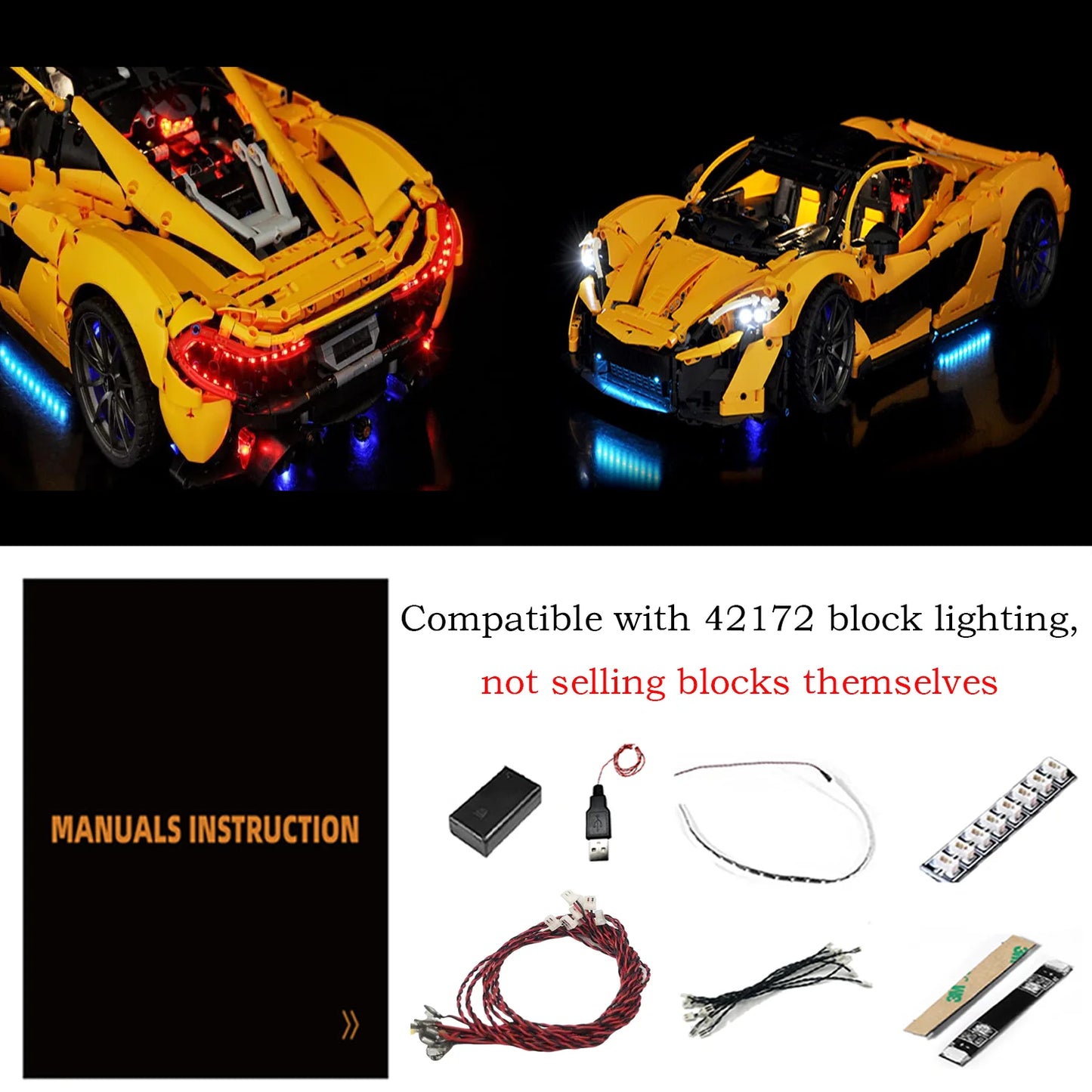 42172 McLaren Solus GT Light Kit