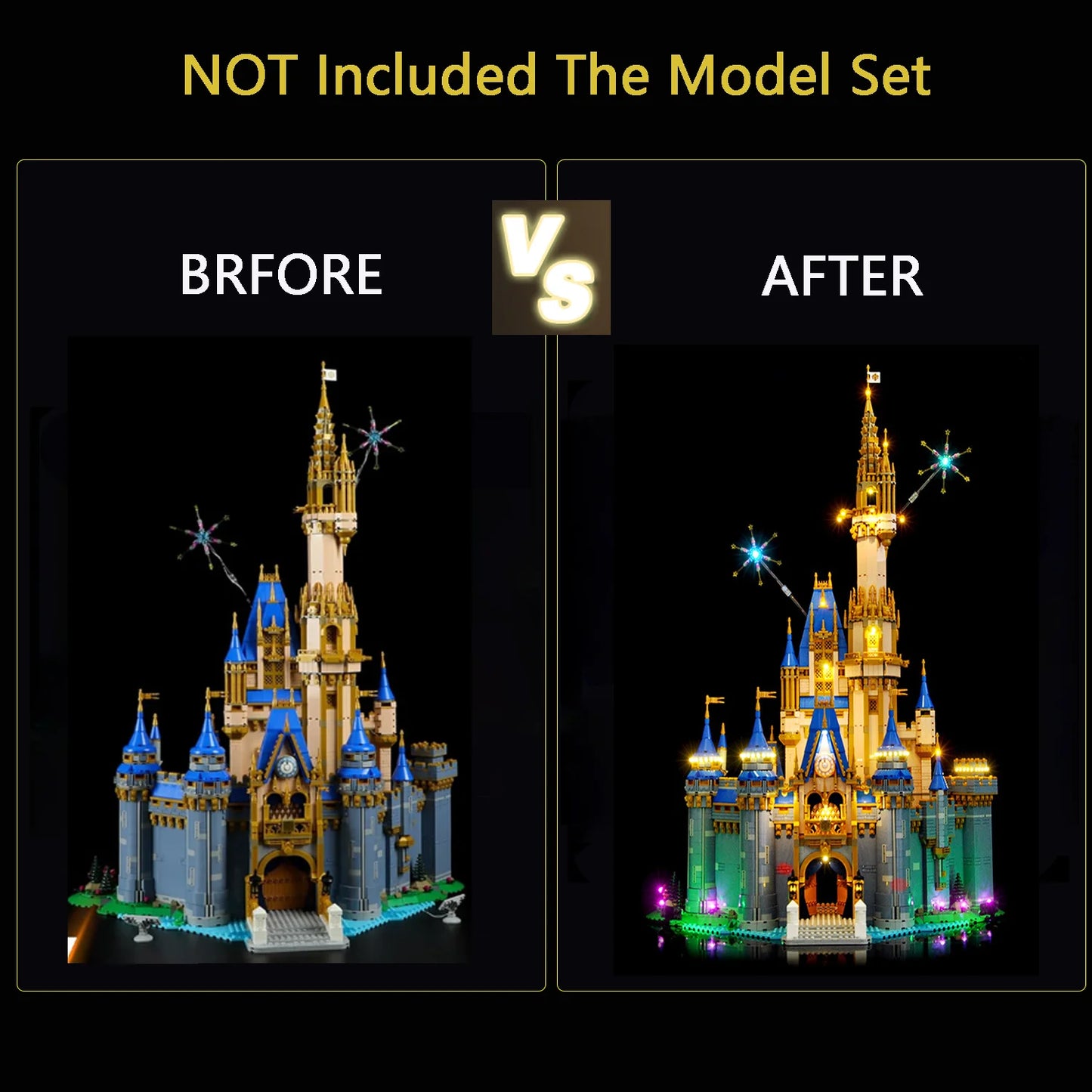 43222 Disney Princess Castle Light Kit