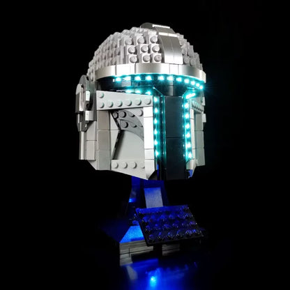 75328 Mandalorian Helmet Light Kit