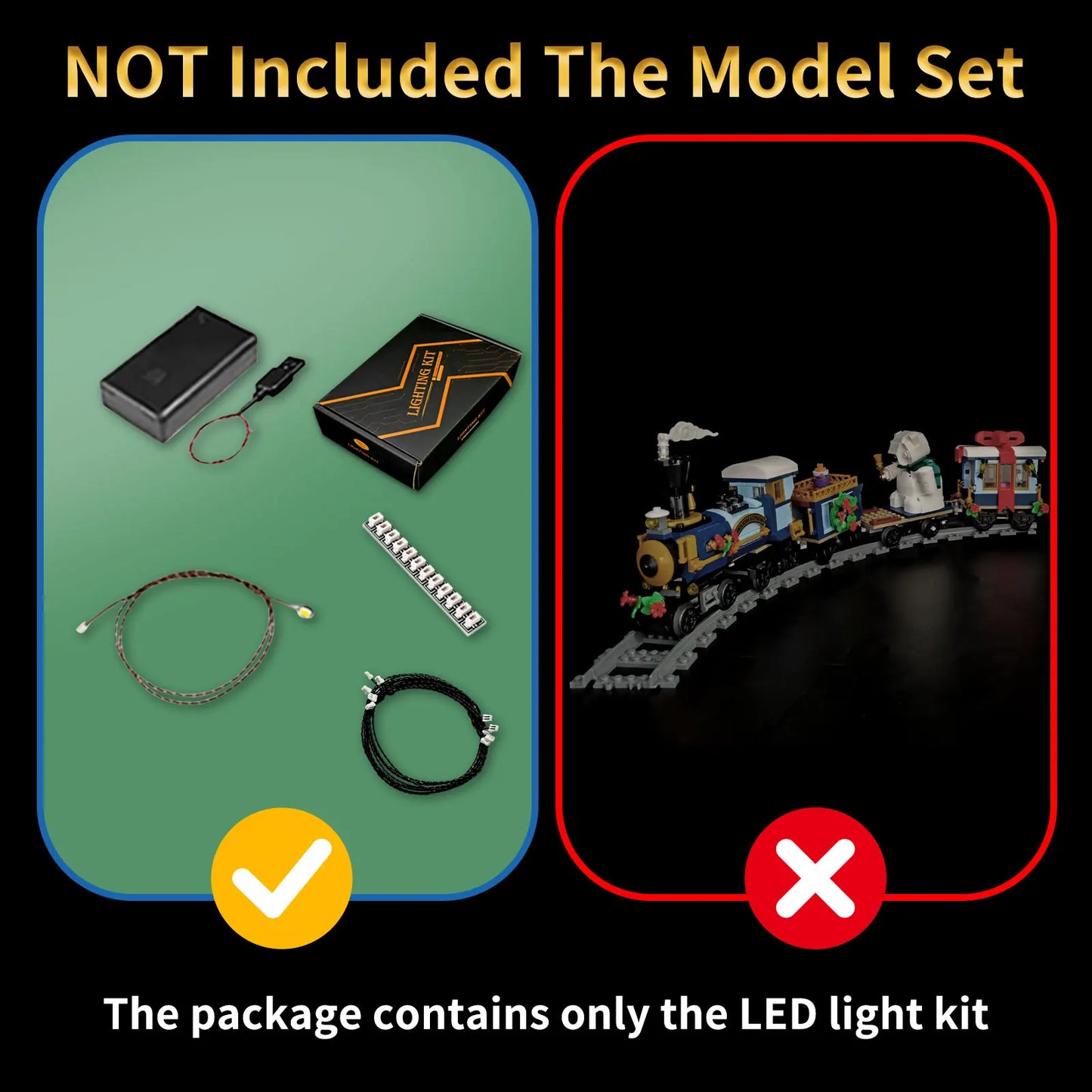 10361 Christmas Express Light Kit