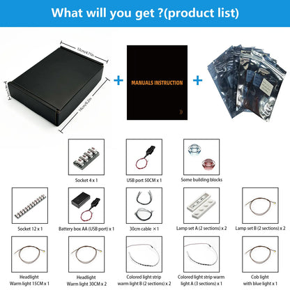 21062 Trevi Fountain Light Kit