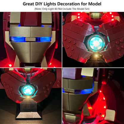 76327 Captain America Bust Light Kit