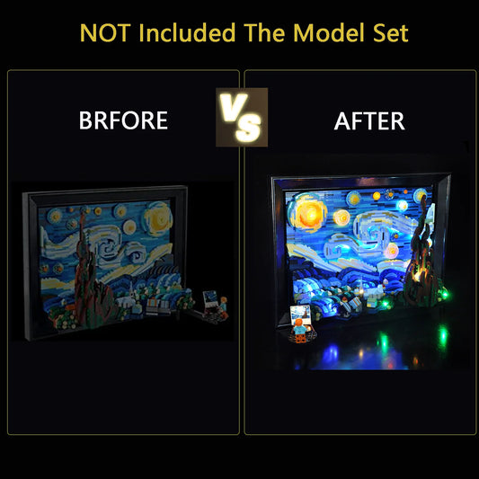 21333 Vincent van Gogh The Starry Night Light Kit