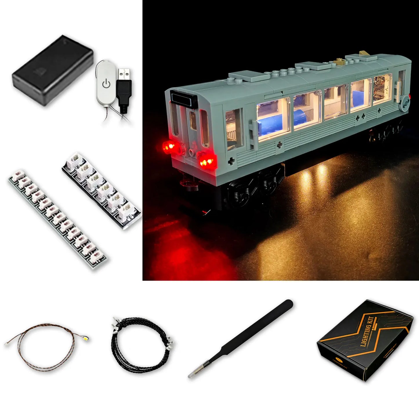 76321 Doc Ock Subway Train Scene Light Kit