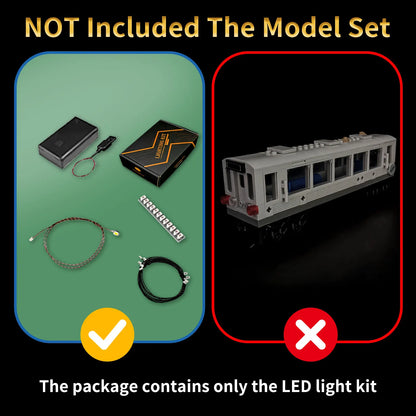 76321 Doc Ock Subway Train Scene Light Kit