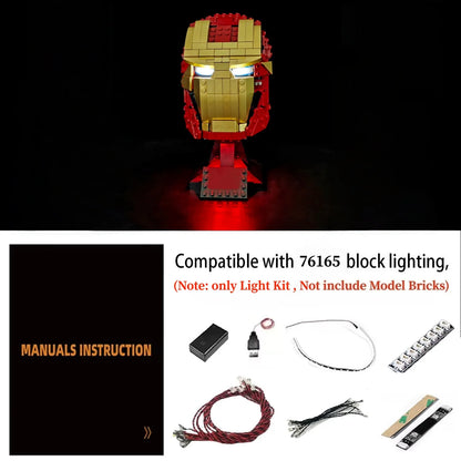 76165 Iron Man Helmet Light Kit