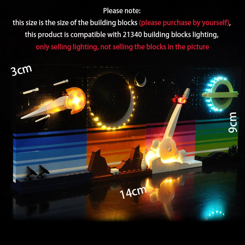 21340 Tales of the Space Age Light Kit