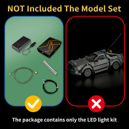 77256 Back to the Future Time Machine Light Kit