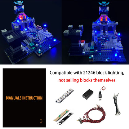 21246 The Deep Dark Battle Light Kit