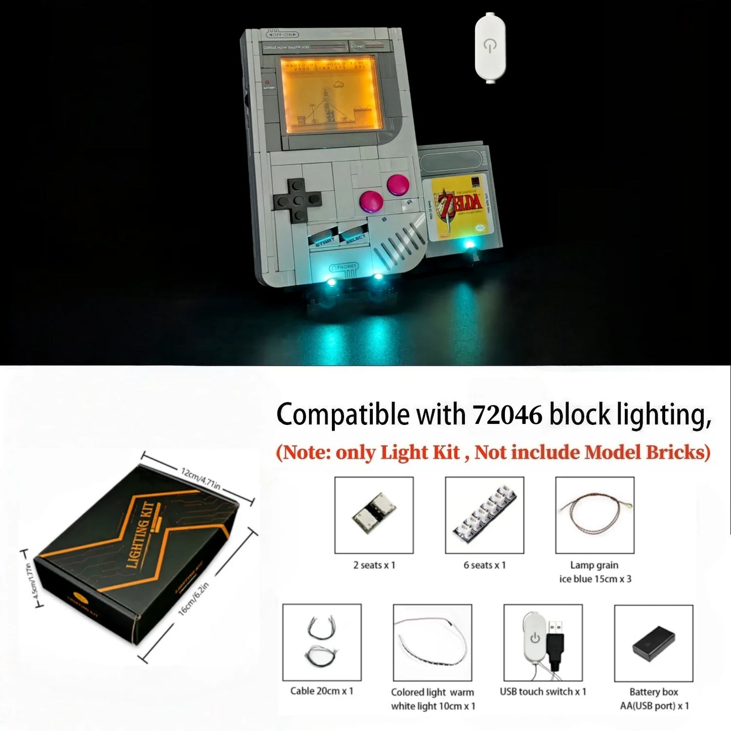 72046 Game Boy Light Kit