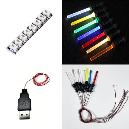 Lightsaber Mini Figures Accessories (7pcs)