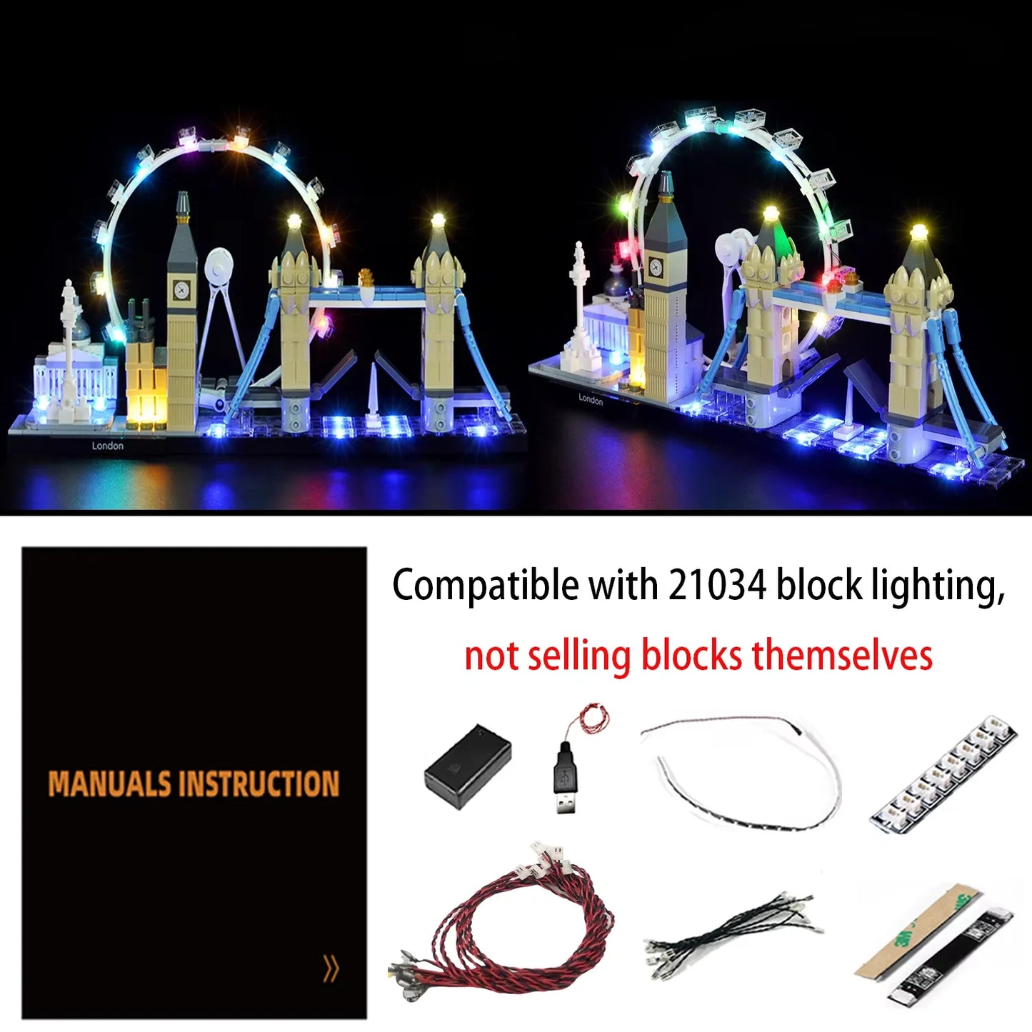 21034 Architecture London Light Kit