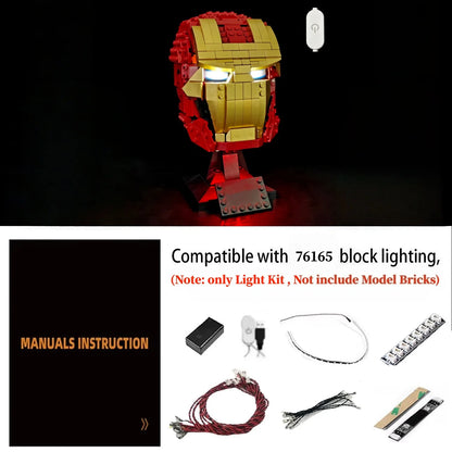 76165 Iron Man Helmet Light Kit