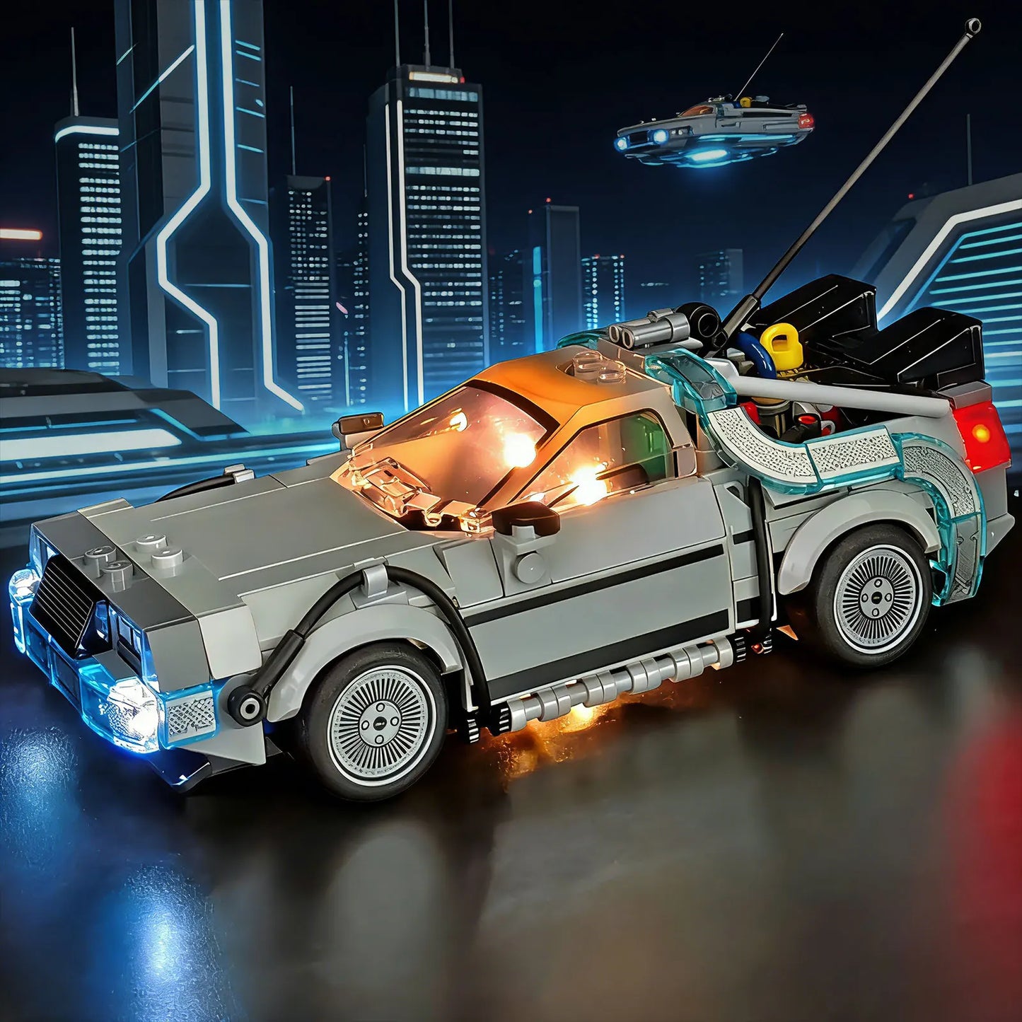 77256 Back to the Future Time Machine Light Kit