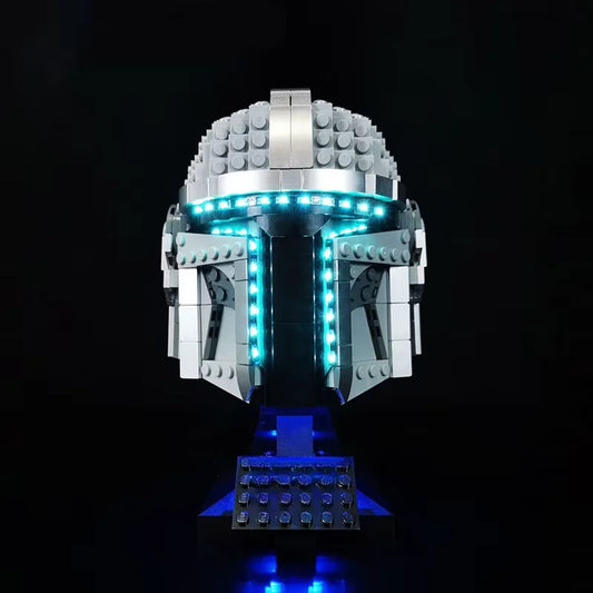 75328 Mandalorian Helmet Light Kit