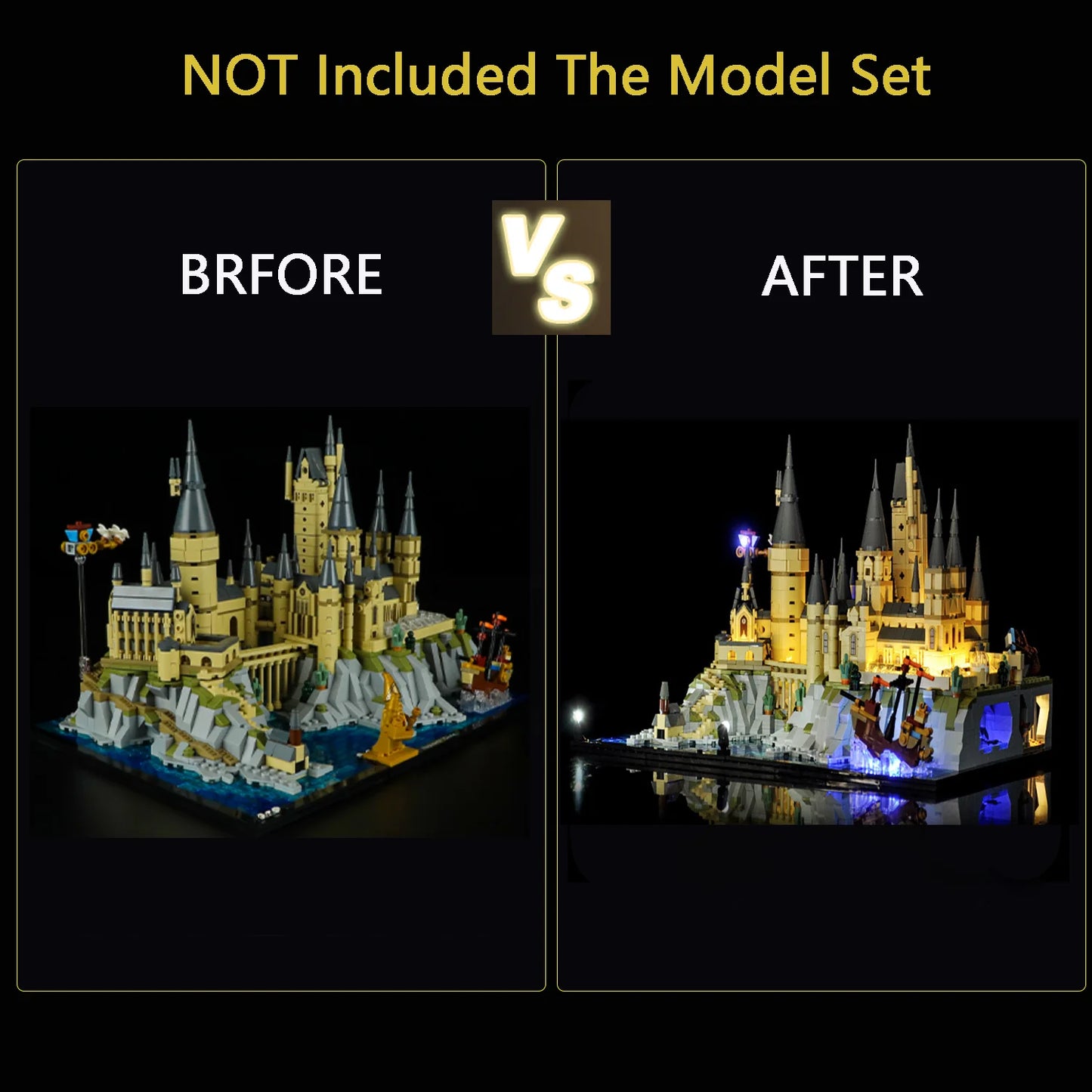 76419 Hogwarts Castle and Grounds Light Kit