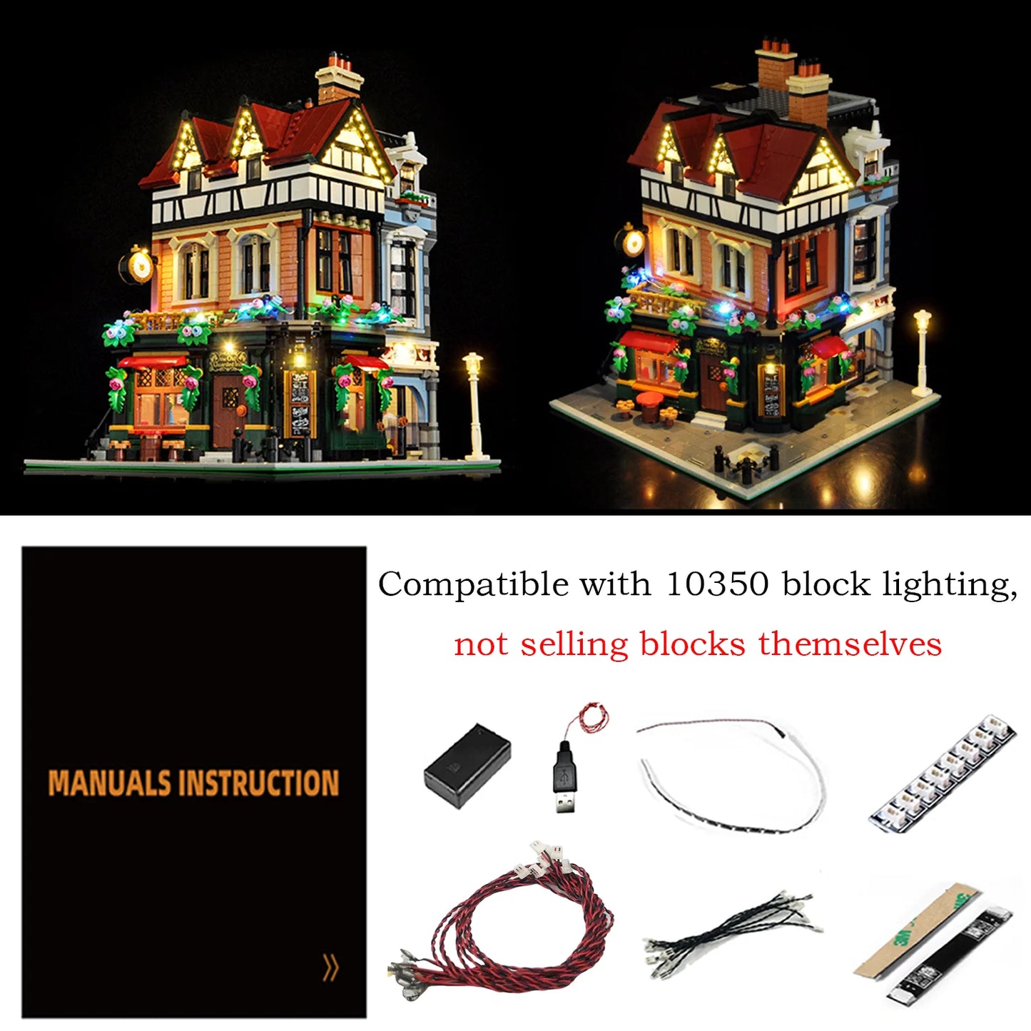 10350 Tudor Corner Light Kit