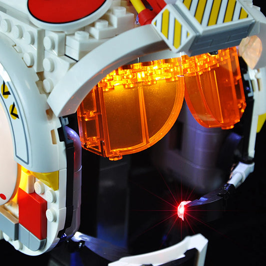 75327 Luke Skywalker Red Five Helmet Light Kit