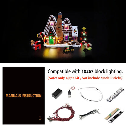10267 Christmas Gingerbread House Light Kit