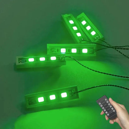 1x4 LED Building Block Light Kit (20pcs) Remote Control