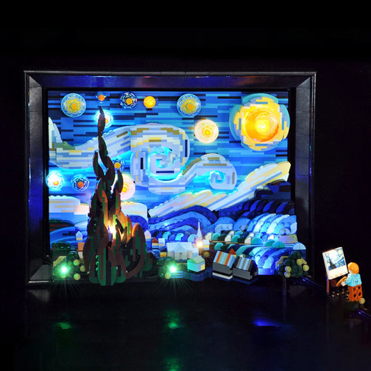 21333 Vincent van Gogh The Starry Night Light Kit