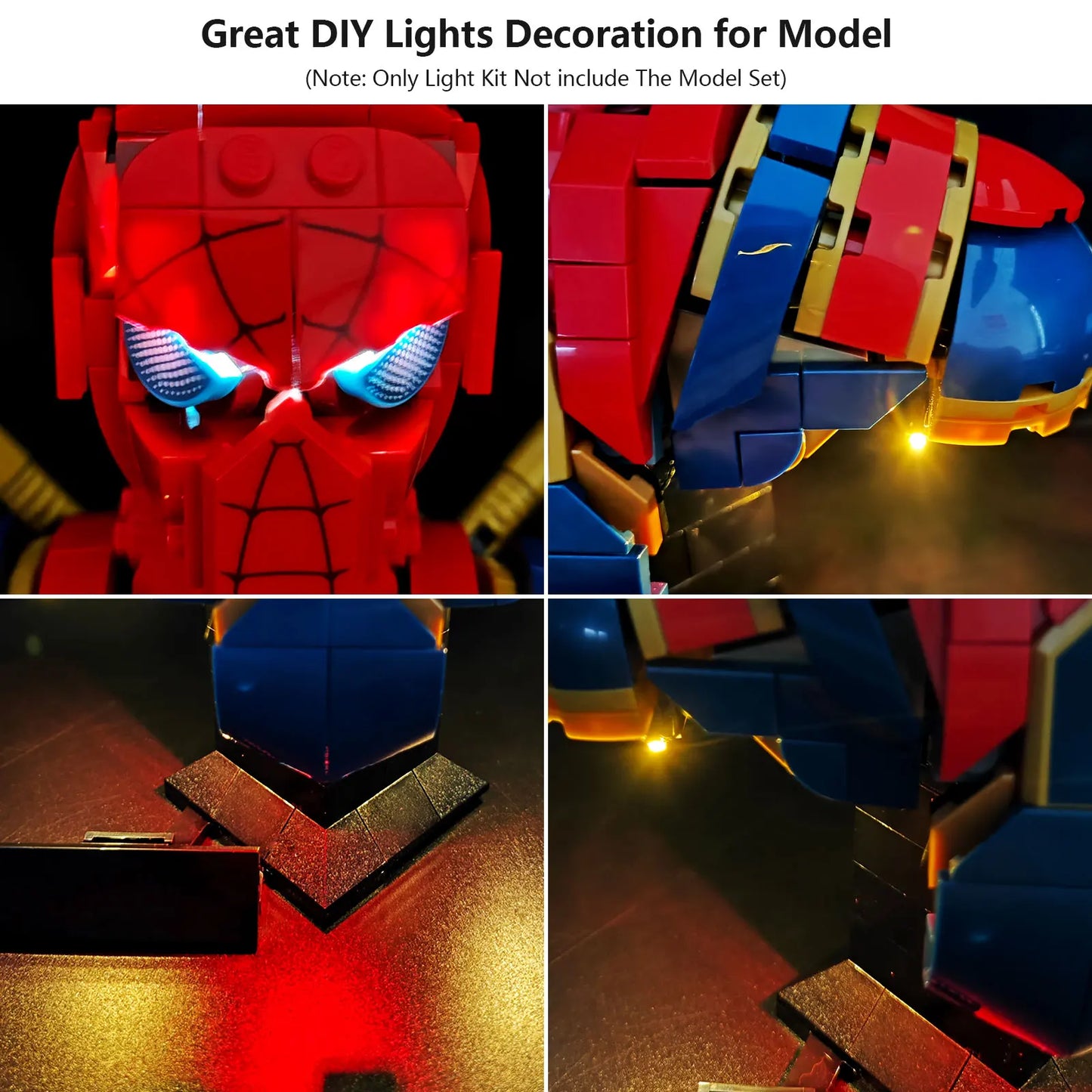 76326 Iron Man Minifigure Light Kit
