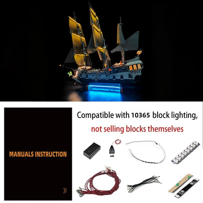 10365 Pirate Ship Light Kit