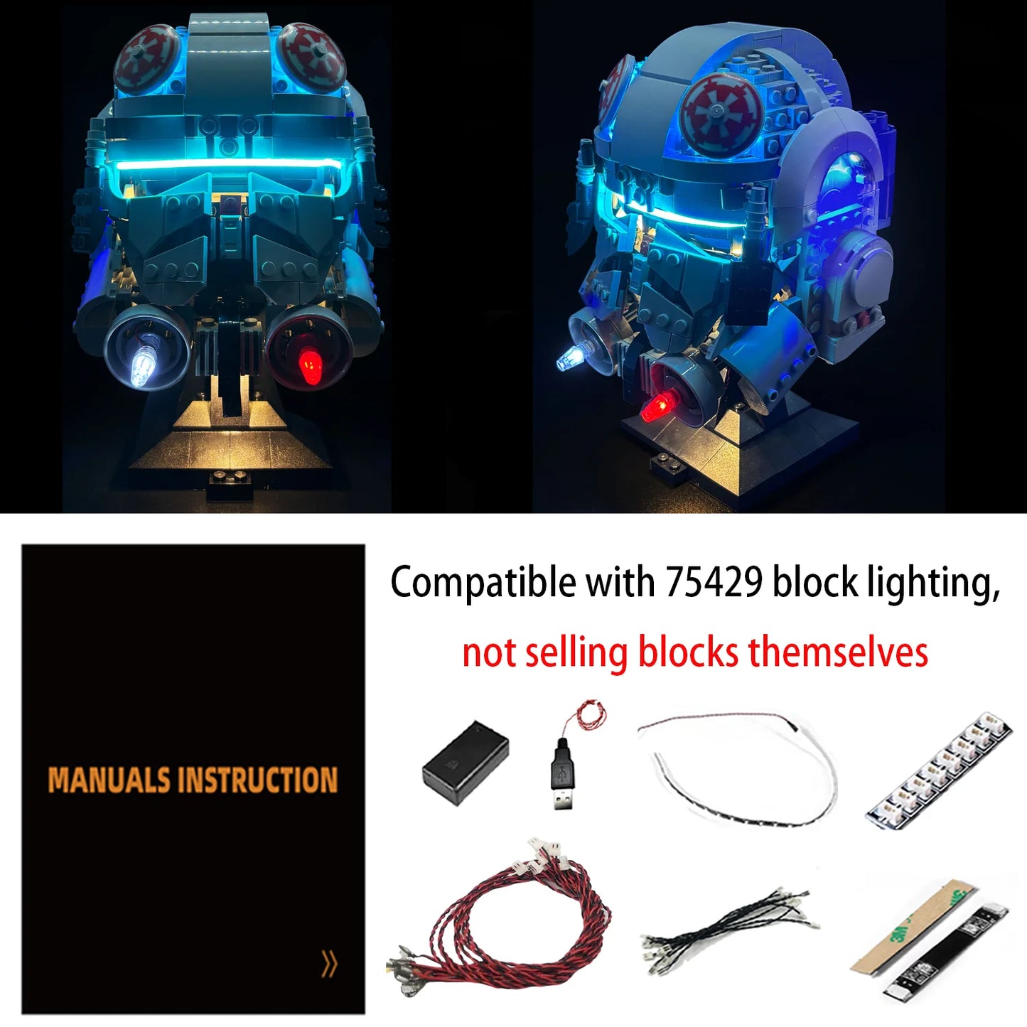 75429 AT-AT Driver Helmet Light Kit