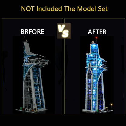 76269 Avengers Tower Light Kit