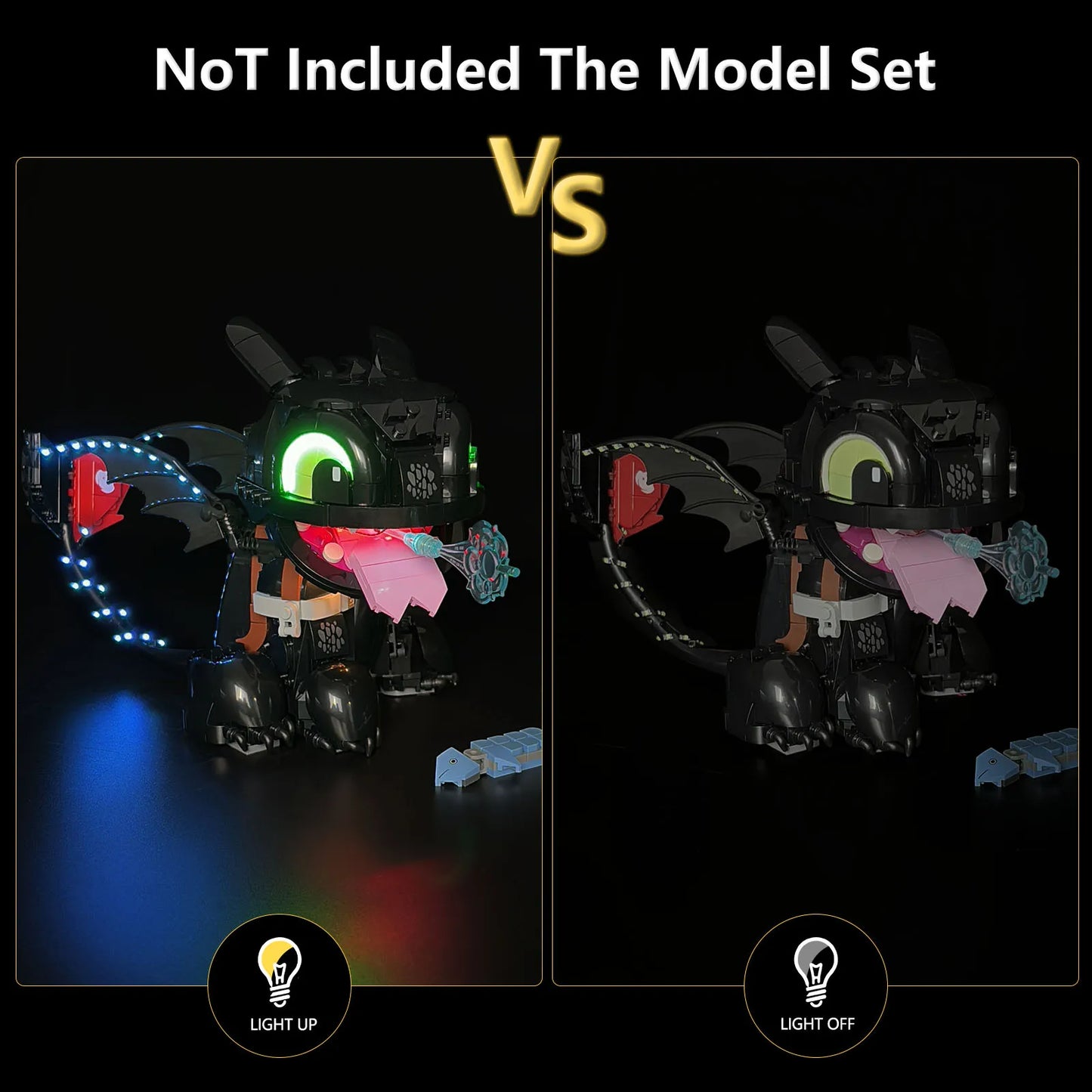 10375 How to Train Your Dragon Toothless Light Kit