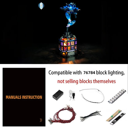 76784 Black Dahlia Flower Light Kit