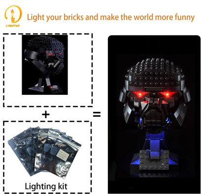 75343 Dark Trooper Helmet Light Kit