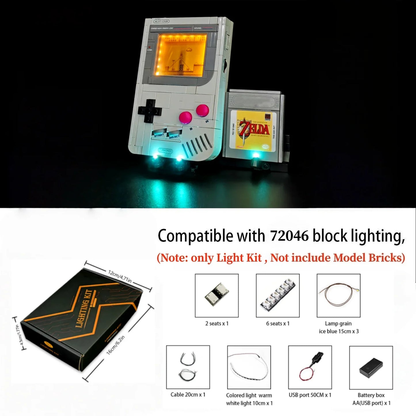 72046 Game Boy Light Kit