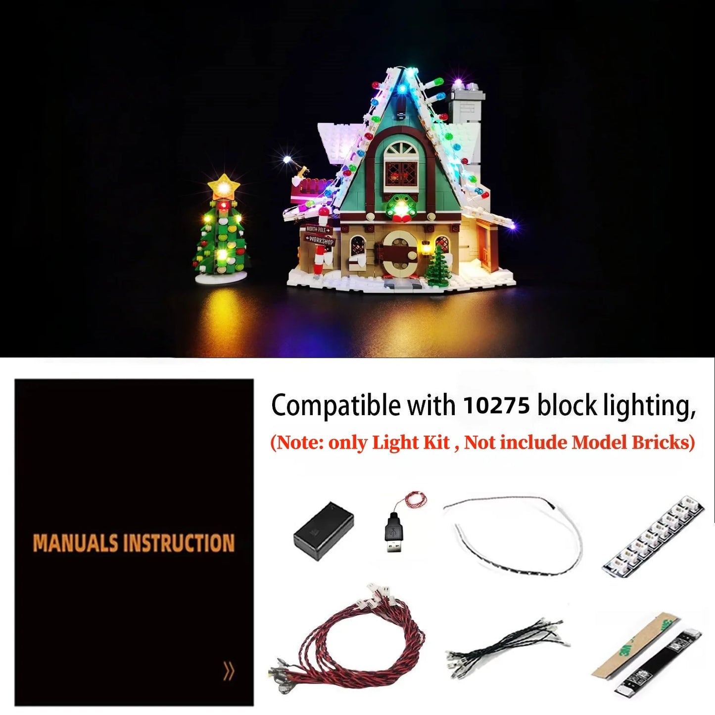10275 Elf Club House Light Kit