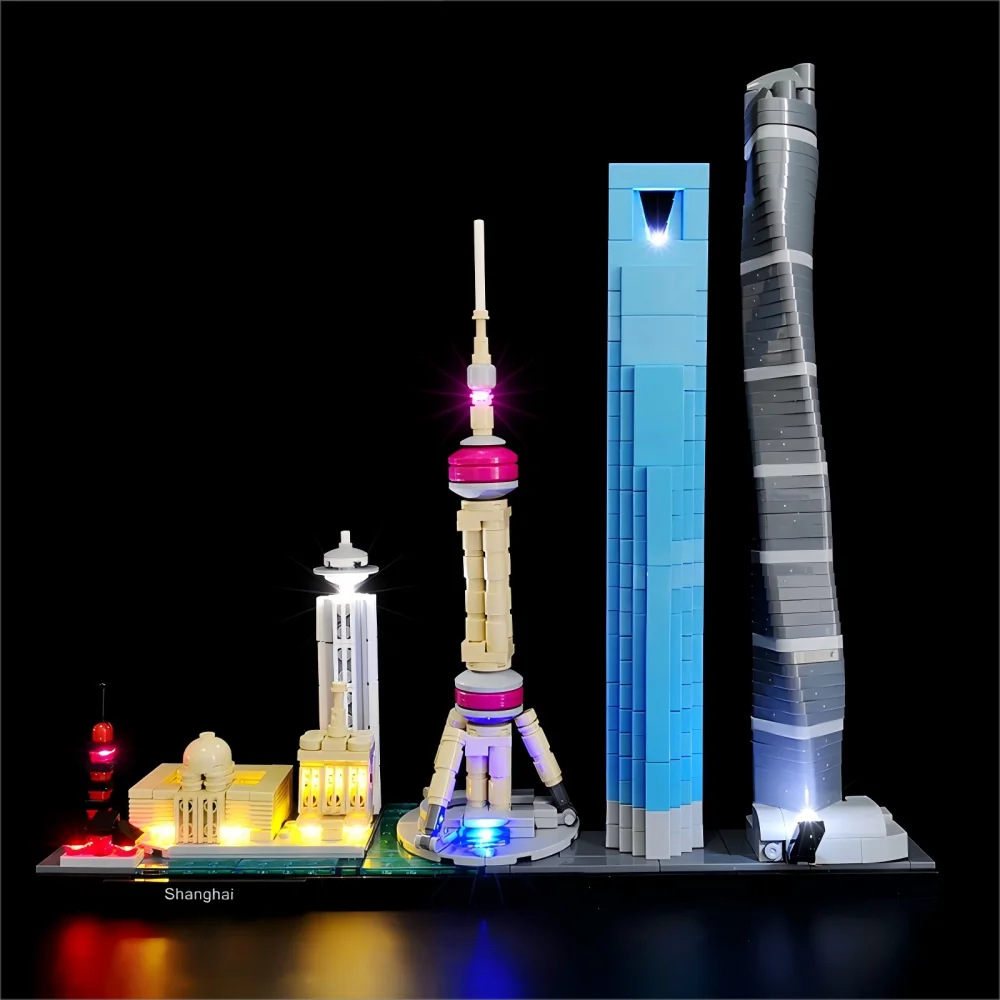 21039 Shanghai Skyline Light Kit