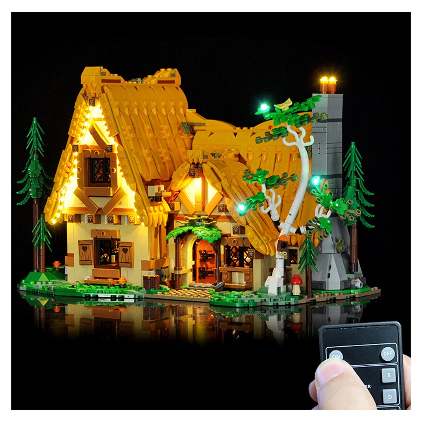 43242 Snow White and the Seven Dwarfs' Cottage Light Kit